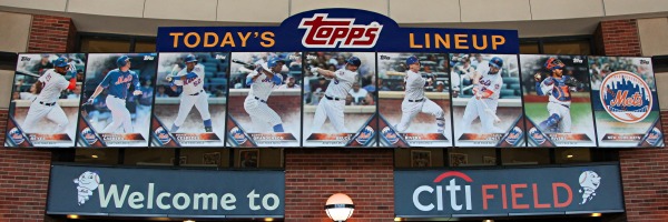 Mets starting lineup featuring pitcher 