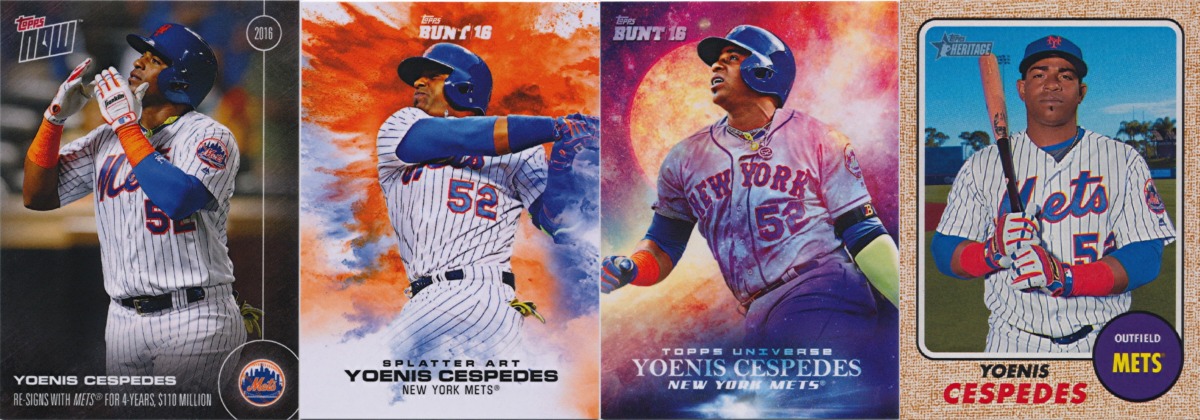 2017 Topps NOW ST 3 Luis Guillorme New York Mets Spr Training Invitee Bat Catch 