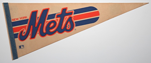 Mets Pennant Circa 1986
